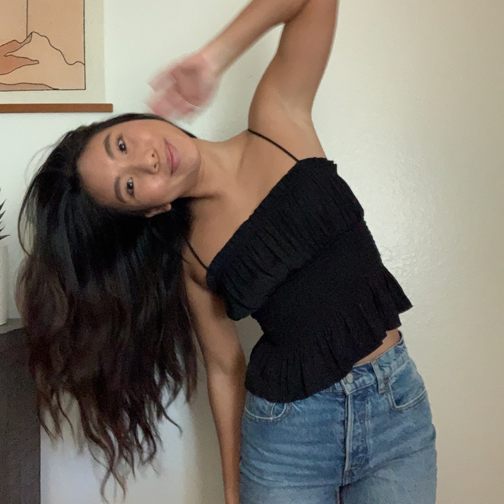 A Little Ruffle Tank //